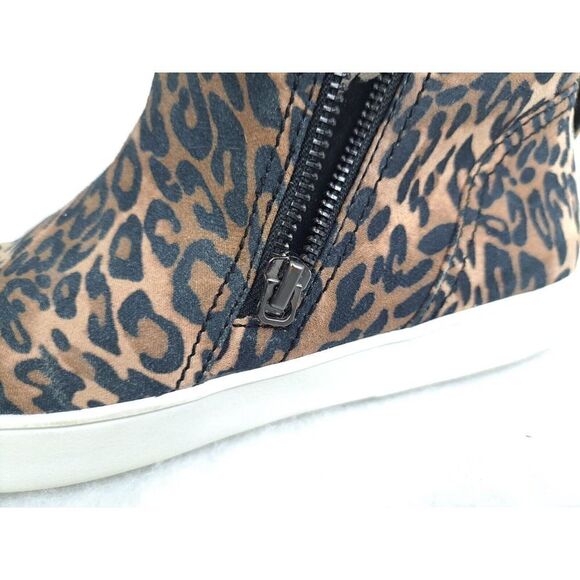 Naturalizer Women's Size 8M Miranda Cheetah Fabric Ankle Boots Booties - Picture 9 of 10